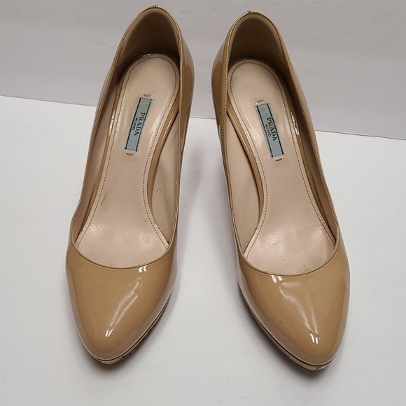 Prada Shoes - Prada patent leather pumps. Cipria size 8.5.